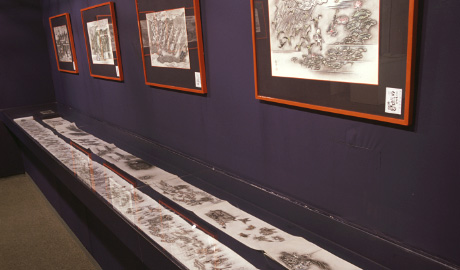 第254回デザインギャラリー1953「岡本武紫 四國靈場繪圖展」