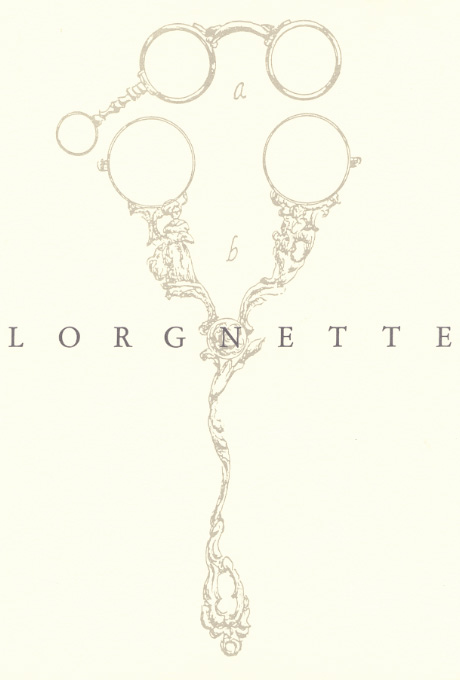 第482回デザインギャラリー1953「LORGNETTE ポータブルグラスへの試み」